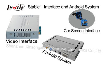 Траектория системы навигации андроида Кадиллака обращая управление сенсорного экрана
