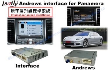 Интерфейс андроида PCM 3,1 Порше автоматический с задней камерой/DVD
