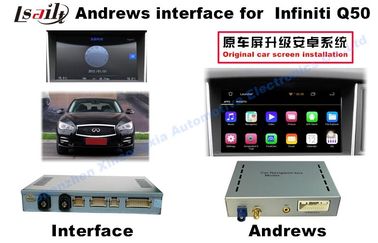 Infiniti Q50 андроида автомобиля интерфейса 9-12v напряжение тока 2015 или 2016 деятельности