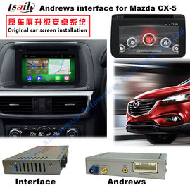 Интерфейс мультимедиа автомобиля андроида 4,4 видео- для 2016 Mazda3/6/CX -3/CX -5