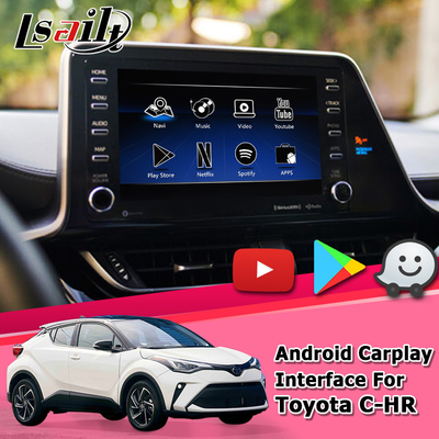 Мультимедиа андроида Тойота C-HR CHR взаимодействуют с carplay беспроводного андроида автоматическое