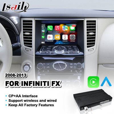 Lsailt Wireless Android Auto Carplay Interface для Infiniti FX FX30dS FX35 FX37 FX50 2008-2013 год