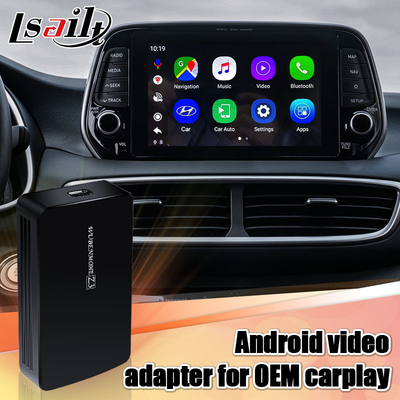 USB HDMI коробки AI андроида 9,0 интерфейса автомобиля видео- для автомобилей Hyundai Kia с carplay