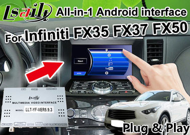 Интерфейс для навигации GPS интеграции Infiniti FX 35 FX37 FX50, яблоко carplay, автомобиль андроида All-in-1 автоматический андроида