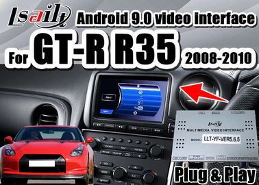 Поддержки интерфейса андроида камеры автоматической carplay, обратные и автомобиль андроида для 2008-2010 GTR GT-r R35