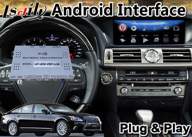 Интерфейс Lexus андроида 9,0 Lsailt видео- для поддержки управлением мыши LS460 LS 600H добавляет беспроводной carplay автомобиль андроида