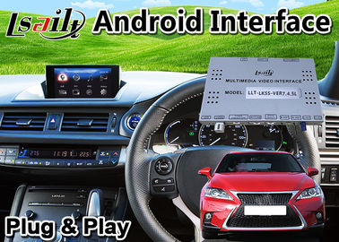 Интерфейс андроида Lsailt видео- для Lexus CT200H CT 200h с беспроводным автомобилем &amp;Android Carplay