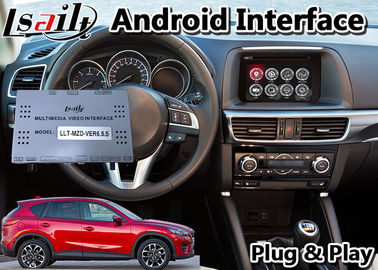 Интерфейс автомобиля андроида Lsailt видео- для модели Mazda CX-5 2015-2017 с ROM Carplay 32GB навигации GPS беспроводным