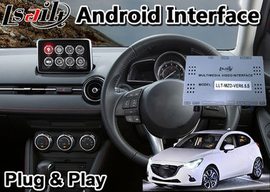 Интерфейс андроида Lsailt видео- для модели 2014-2020 Mazda 2 с RAM Carplay 3GB навигации GPS автомобиля