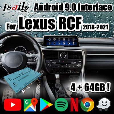 Интерфейс Lexus андроида 9,0 PDI видео- для LX RX с CarPlay, автомобилем андроида, NetFlix на RC300h 2013-2021 RCF