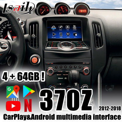 Интерфейс с CarPlay, YouTube андроида HDMI 4G автоматический, игра Google, NetFlix для поисков патруля 370Z Nissan