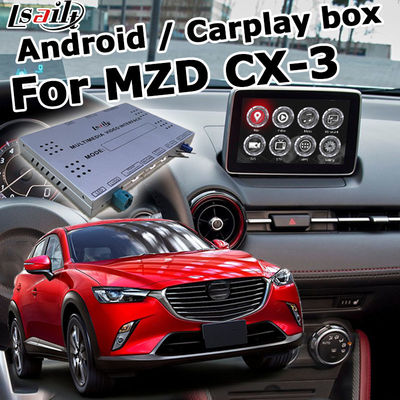 Андроида интерфейса навигации Mazda CX-3 CX3 waze youtube Google управлением ручки Mazda видео- автоматическое