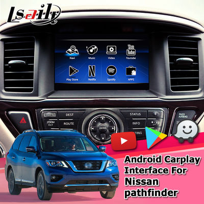 Система навигации андроида Nissan Pathfinder Andorid Carplay автоматическая, игра онлайн навигации видео-