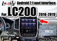 Интерфейс андроида Lsailt автоматический на крейсер 2016-2019 LC200 земли с встроенным CarPlay, YouTube, навигацией GPS