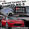 Коробка андроида Mazda MX-5 MX5 ФИАТ 124 автоматическая carplay с интерфейсом управлением ручки начала Mazda видео-