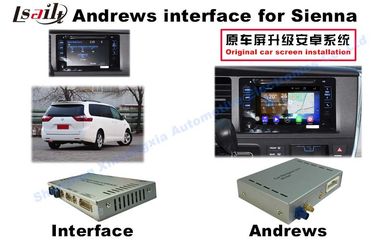 Интерфейс 3 андроида сиенны автоматический - интерфейс навигации дороги видео-