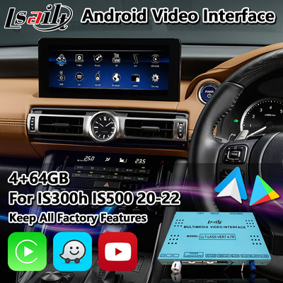 Интерфейс андроида Lsailt видео- для Lexus 300h 500 300 спорт 2020-2023 350 f с Carplay