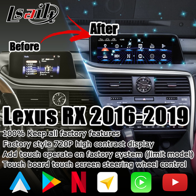 Android 8+128GB Lsailt Lexus Android carplay Android авто Экран для RX350 RX450h RX300 Процессор 2.0Ghz