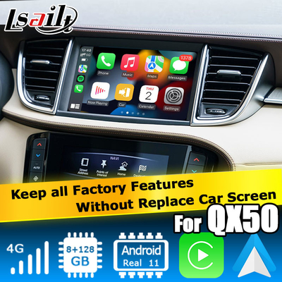 Навигация Carplay Навигация Android Видео интерфейс Infiniti QX50 2018