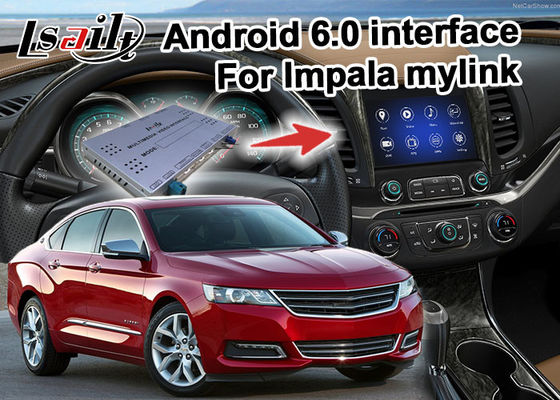 Интерфейс видео андроида 6,0 Chevrolet Impala со связью зеркала WiFi rearview видео-