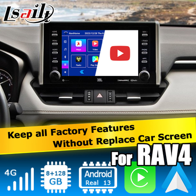 8+128GB Android 13 Carplay андроидный интерфейс для Toyoat RAV4 2019 To Present Touch N Go 3