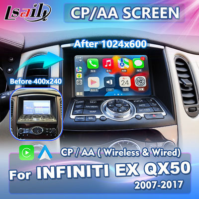 Lsailt Android Auto Carplay Screen для 2007-2017 Infiniti EX25 EX35 EX37 EX30d EX QX50