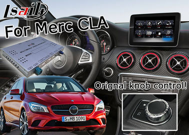 Интерфейс коробки навигации GPS андроида для CLA NTG5.0 benz Мерседес со связью зеркала WiFi вида сзади carplay