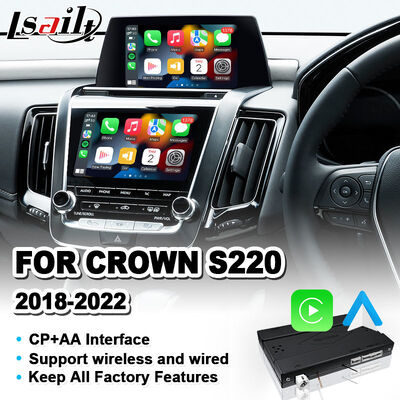 Lsailt Wireless Android Auto Carplay Interface для 2018-2022 годов Toyota Crown S220