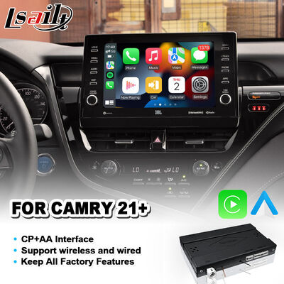 Lsailt Wireless Android Auto Carplay Interface для 2021-2024 годов Toyota Camry Hybrid XSE XLE SL SE XV70