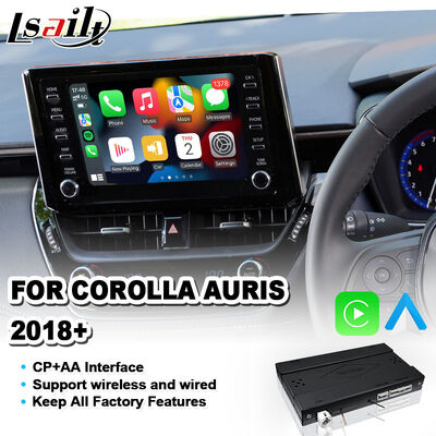Беспроводной интерфейс Lsailt Android Auto Carplay для Toyota Corolla Auris 2018 года выпуска и новее