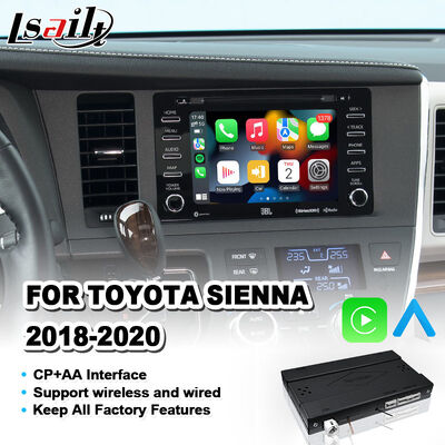 Lsailt Wireless Android Auto Carplay Interface для Toyota Sienna 2018-2020 годов