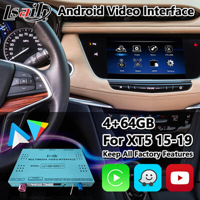 Lsailt Android навигационный Carplay видео интерфейс для 2016-2019 Cadillac XT5 Платиновый CUE система