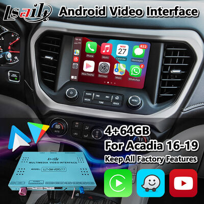 Lsailt Android GPS навигационная система Интерфейс Carplay для 2016-2019 GMC Acadia Intellilink Система