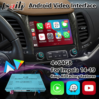 Lsailt Android мультимедийный интерфейс для системы Chevrolet Impala Mylink с Carplay