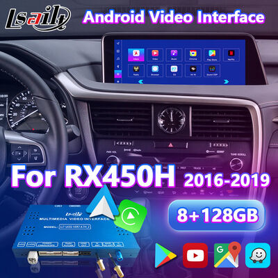 Lsailt Android Carplay Lexus Видеоинтерфейс для 2016-2019 RX 350 RX450h RX200t RX350L RX450L RX300 RX350