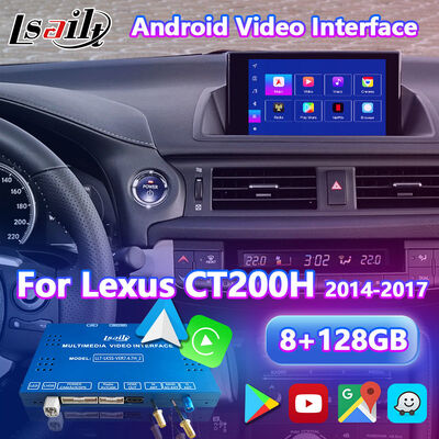 Lsailt Android видеоинтерфейс для Lexus CT200h CT F Sport Управление мышью 2014-2017