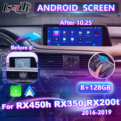 Lsailt Android Мультимедийный Carplay Screen для 2016-2019 Lexus RX RX450h RX350 RX200t RX300 RX450L RX350L