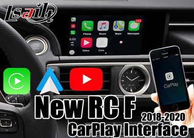 Интерфейс первоначального интерфейса Carplay сенсорной панели автоматический видео- для нового Lexus RCF 2018-2020