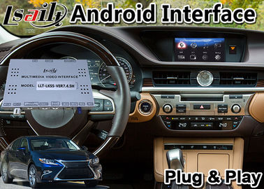 Интерфейс навигации андроида 4+64GB Lsailt видео- на управление 2013-2018 ES300H мыши Lexus ES 300h