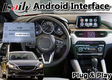 Интерфейс мультимедиа андроида Lsaitl видео- на Mazda 6 2014-2020 автомобилей MZD соединяет систему, навигацию Mirrorlink GPS