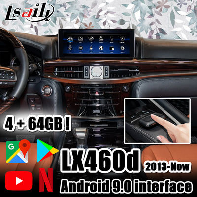 Процессор интерфейса 6-Core PX6 4+64GB Lexus видео- работает кнюппелем с NetFlix, YouTube, CarPlay для LX460d LX570