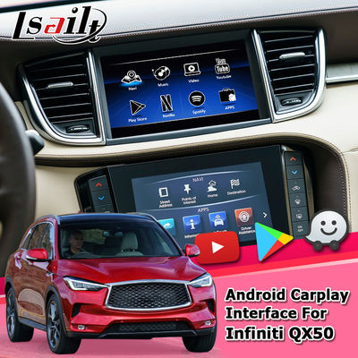 Интерфейс Infiniti QX50 2018 навигации андроида Gps навигации Carplay видео-