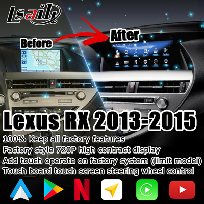 10,25 Lexus андроида дюйма регулировки Lsailt экрана DSP для RX350 RX450h