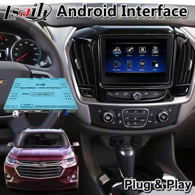 Lsailt Android Навигация Carplay Мультимедийный Видео Интерфейс для Chevrolet Traverse