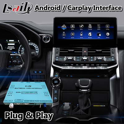 Интерфейс Lsailt Android Carplay для Toyota Land Cruiser LC300 VXR Sahara 2021-настоящее время