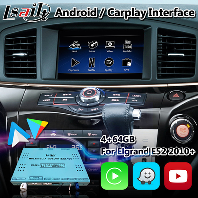 Lsailt Nissan Multimedia Interface Android Carplay Box для Elgrand E52 Patrol Pathfinder