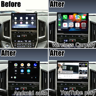 Автомобиль Android 13 навигационный ящик для Toyota LC200 GXR Fujitsu блок Carplay waze youtube задний вид и т.д.