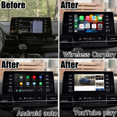 Автомобильный мультимедийный видео интерфейс Android авто carplay интерфейс Для TOYOTA Sienna