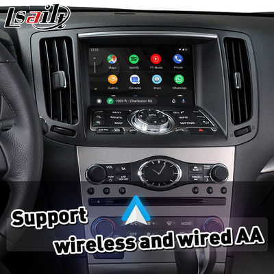 Беспроводный интерфейс Android Auto Carplay для 2008-2013 Infiniti G37X G25 G35 G37S G35x G25X G37