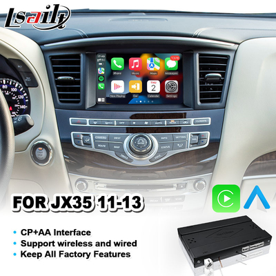 Lsailt Android Auto CP AA OEM Интеграционный интерфейс Carplay для Infiniti JX35 2011-2013